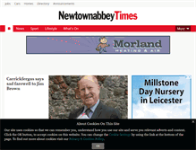 Tablet Screenshot of newtownabbeytoday.co.uk
